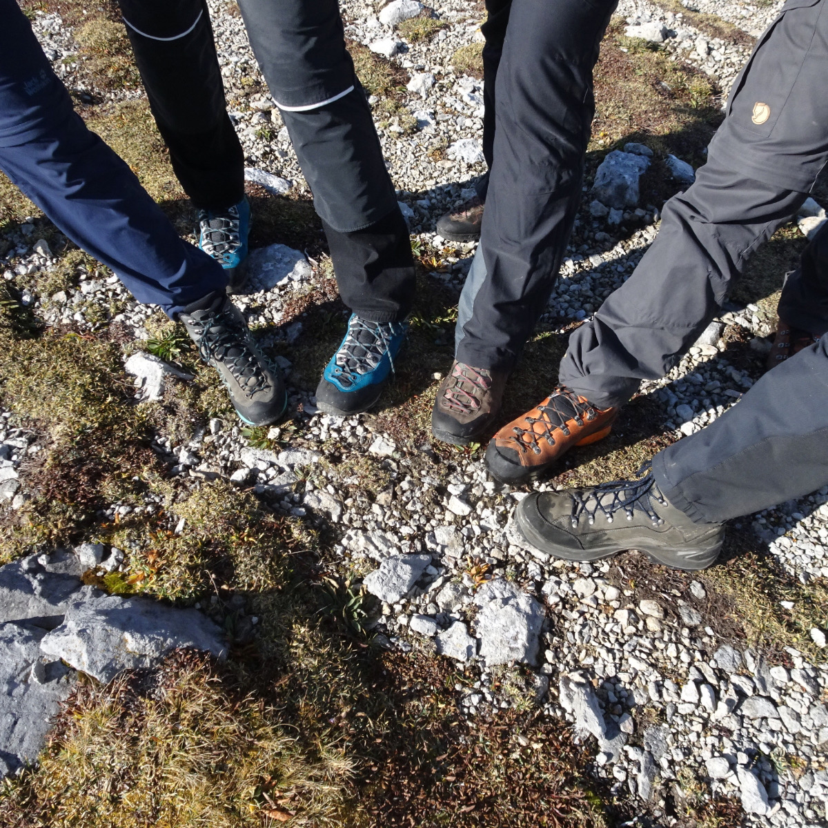 Wandern im Team